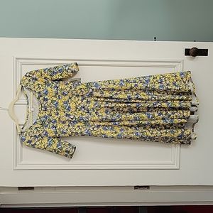 LuLaRoe, Large, Blue and Yellow